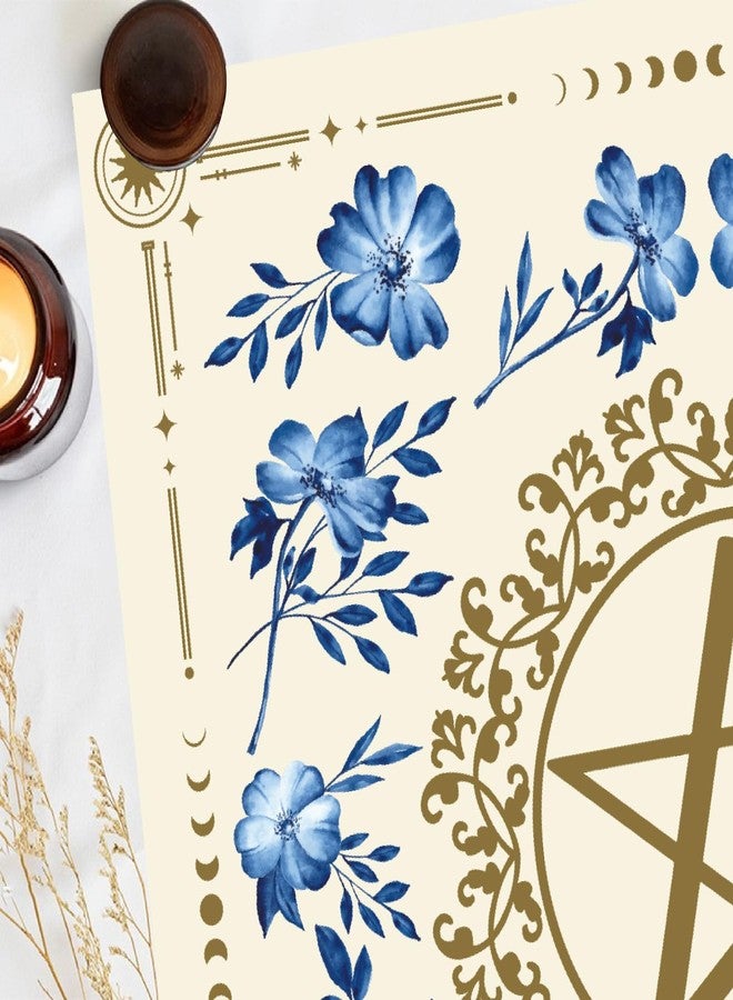 سكويشي قماش التارو، قماش فاخر لقراءة التارو، مناسب للقراءة الاحترافية والشخصية، يتضمن قطعة قماش واحدة للمبتدئين والمحترفين. - Image 5